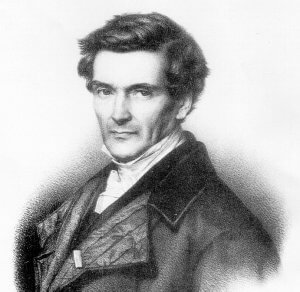 Drawing of Gustave Coriolis.