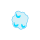 Cartoon of an ice ball.