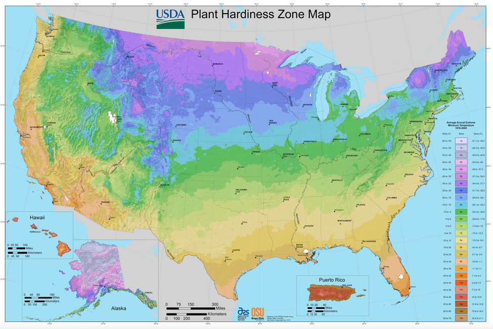 Climate Zone Chart