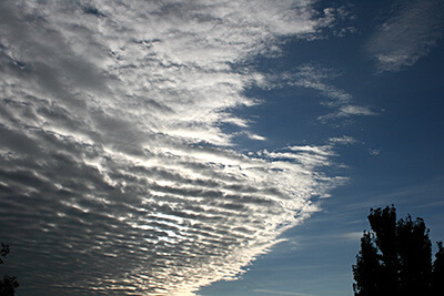 altocumulus clouds