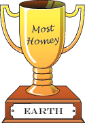 Cartoon trophy for most homey goes to Earth.