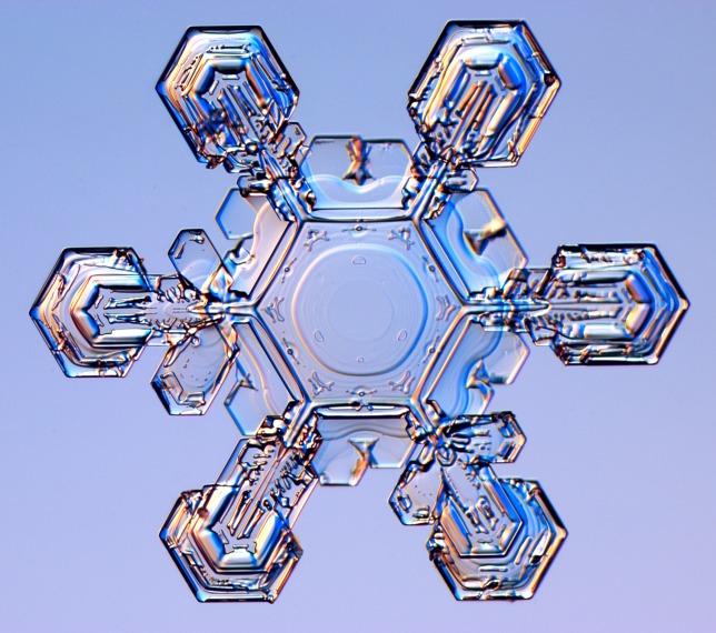 How do snowflakes form, and why are they all unique?