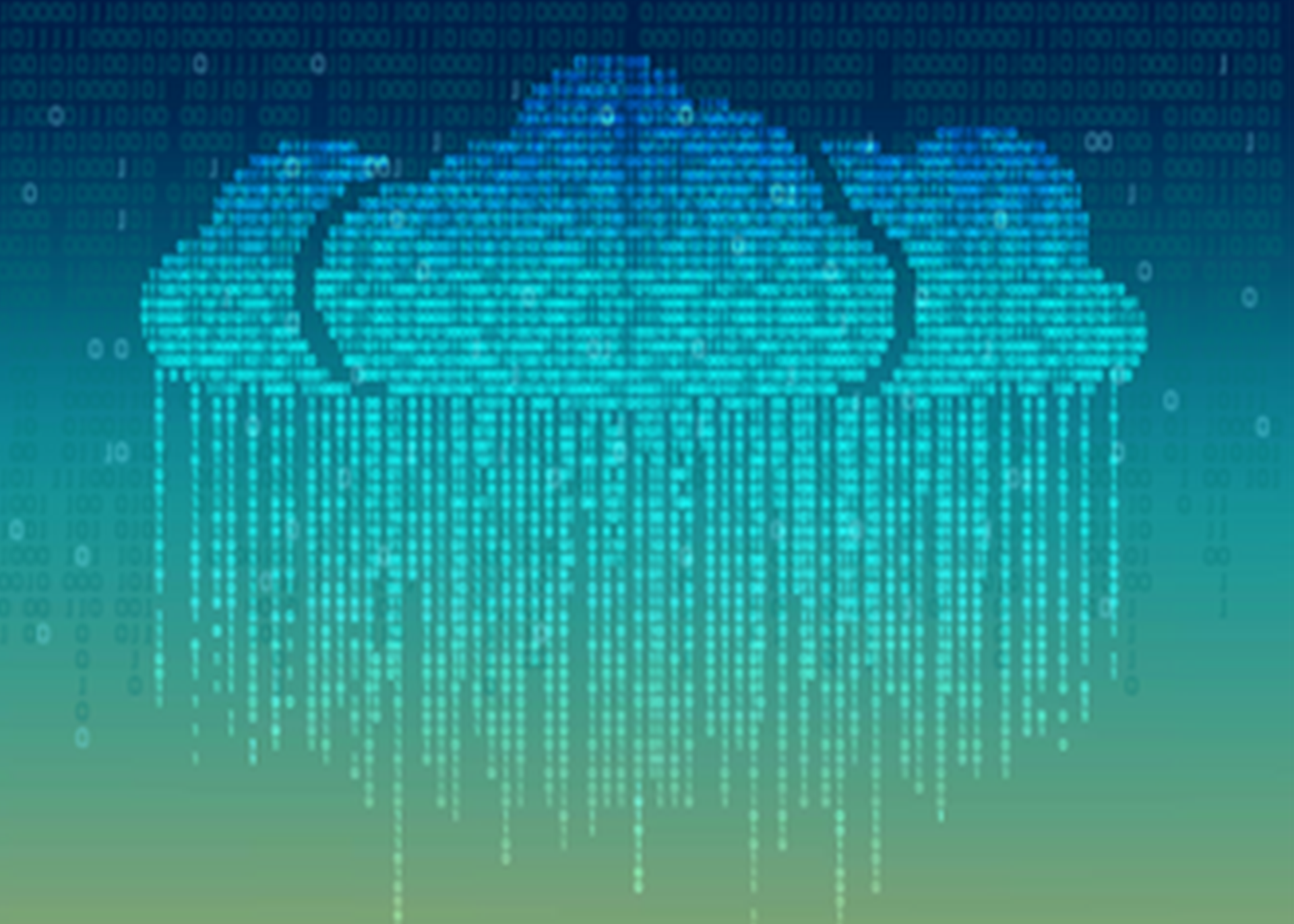 Image of digital clouds
