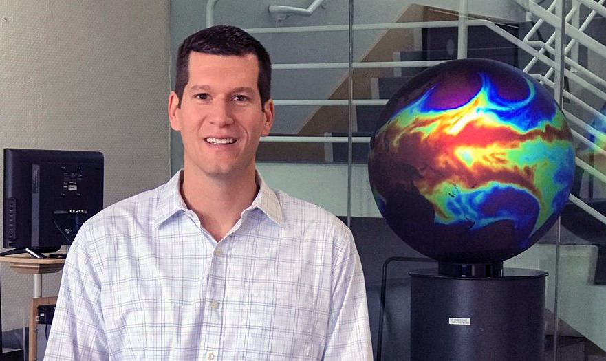 Photo of meteorologist David A. Peterson, PhD. 