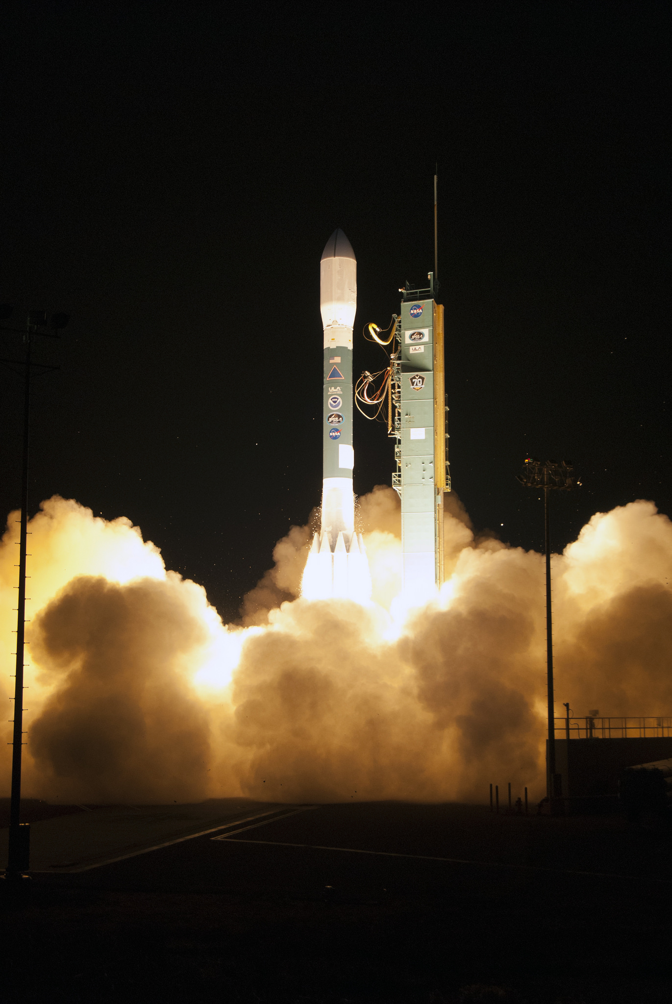 Image of a rocket launch