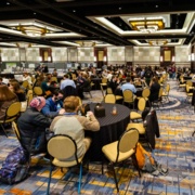 Image of people around a table in a conference room at the Baltimore Convention Center.