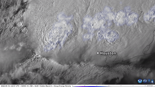 Satellite Snapshot: Severe Storms Slam Houston