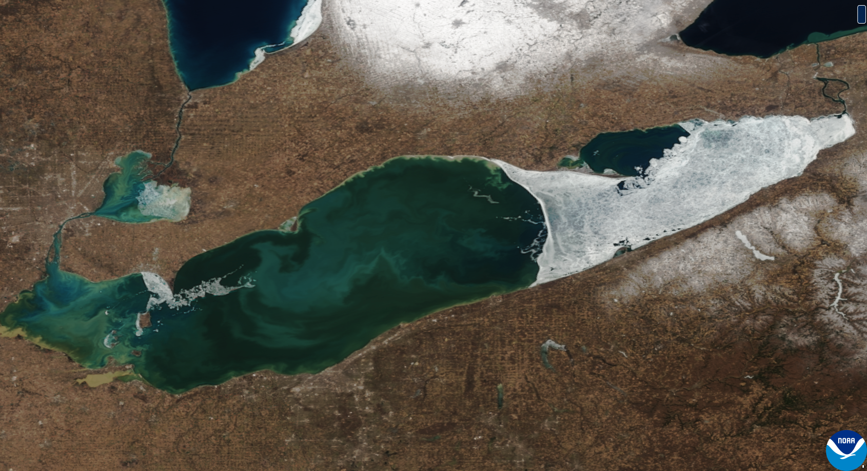 Lake Erie ice