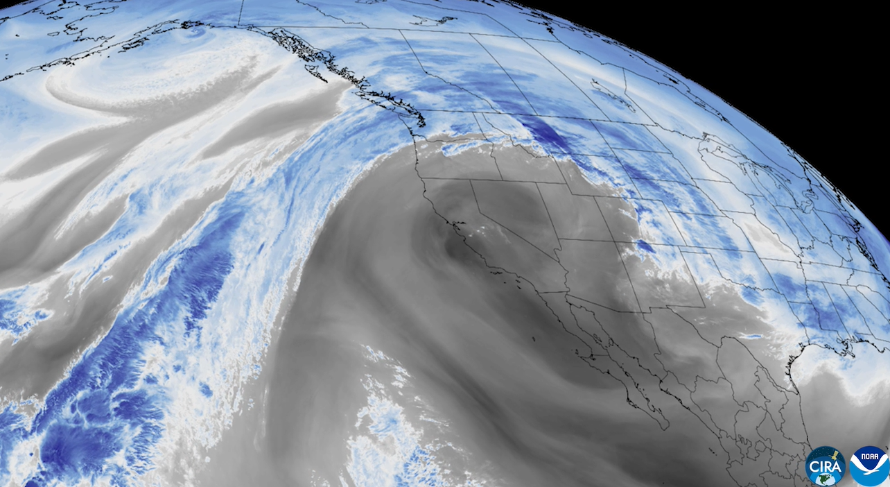 Atmospheric river and heat dome thumbnail